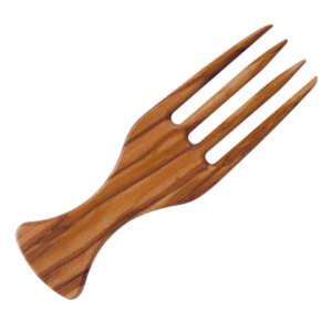 Wide tooth Comb Olive wood