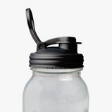 Mason Jar lid ReCap WIDE mouth on a jar