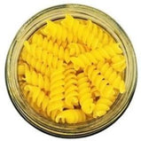 Fusilli Spiral Wheat Pasta in a jar with a white background