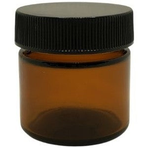 Ointment Jar With Black Lid 25 ml