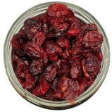 Cranberries with Sugar Organic in a jar with a white background