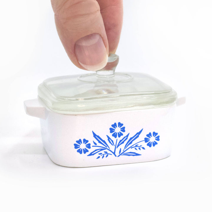 Twinkltoast - Cornflower Trinket Box – Corning Ware–Inspired Jewelry Dish