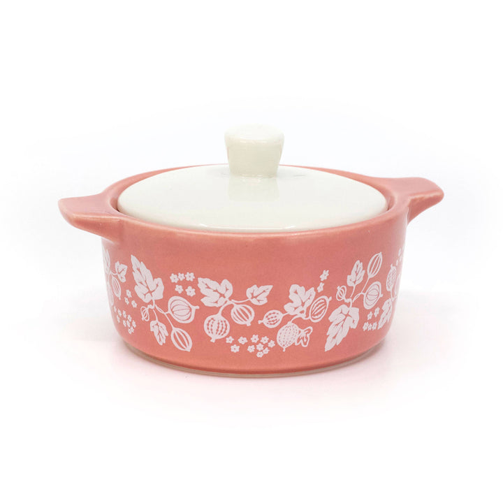 Twinkltoast - Pyrex-Inspired Gooseberry Casserole Ceramic Trinket Box