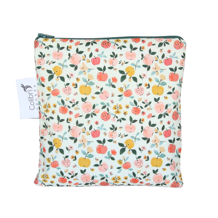 Colibri Canada - Apples Reusable Snack Bag - Large