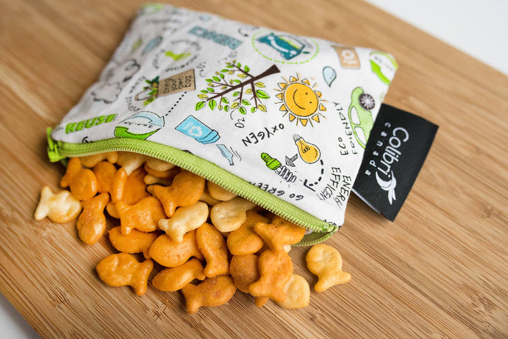 Colibri Canada - Reusable Snack Bag - Assorted and Various Designs