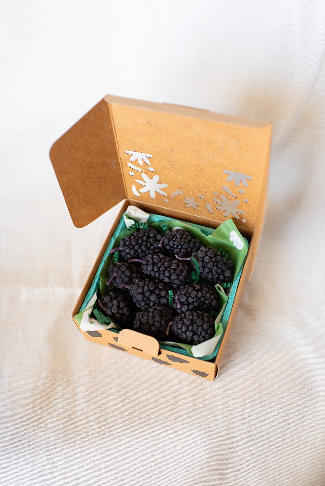 Happy Organics - Blackberry Beeswax Birthday Candles