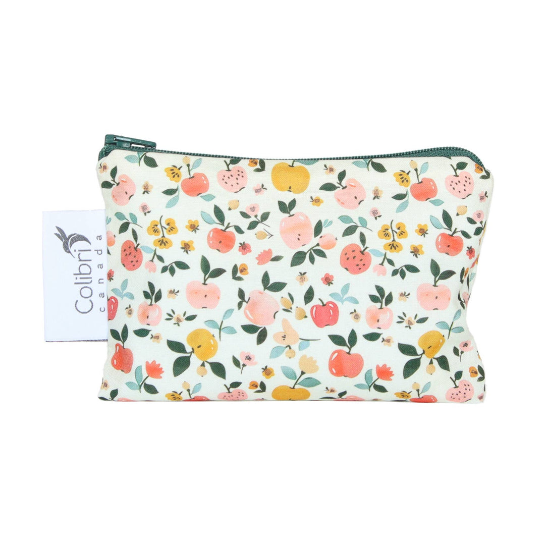 Colibri Canada - Apples Reusable Snack Bag - Small
