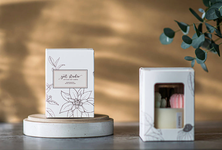 Zoet studio cactus candle