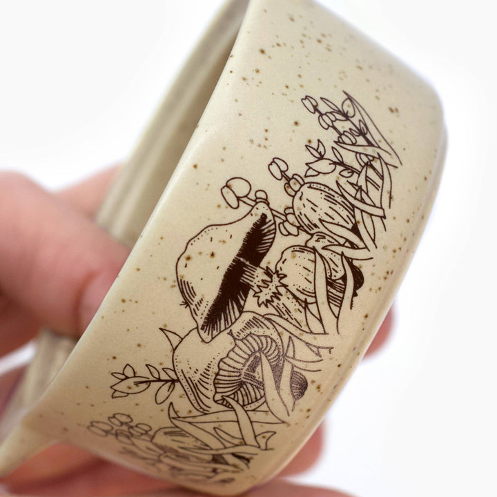 Twinkltoast - Pyrex-Inspired Forest Fancies Casserole Ceramic Trinket Box