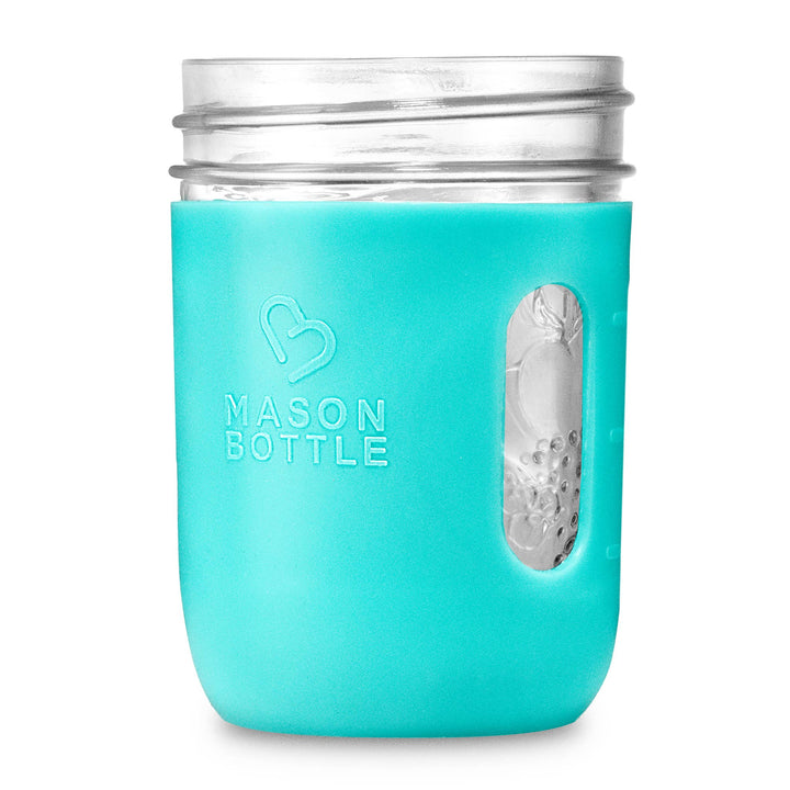 Baby Silicone Sleeve for Mason Bottles - 4oz & 8oz Options Available