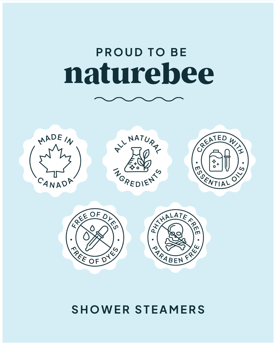 NATURE BEE - Sweet Citrus Shower Steamers | Nature Bee