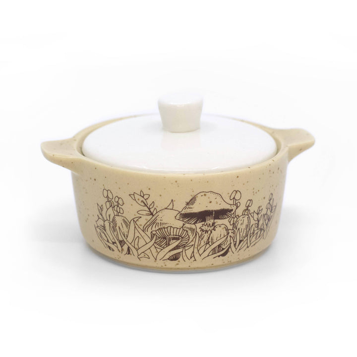 Twinkltoast - Pyrex-Inspired Forest Fancies Casserole Ceramic Trinket Box
