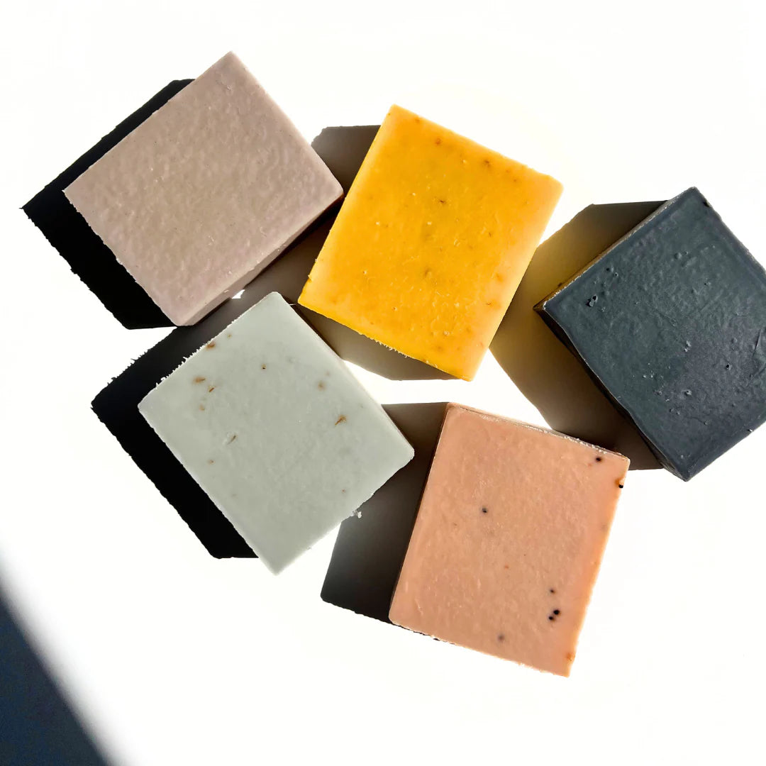 Rustic Shea Unwrapped Soap Bars Classic Collection