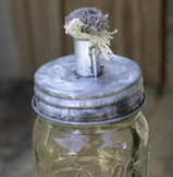 Tiki Torch Oil Lamp Lid Mason Jar Regular Mouth example usage