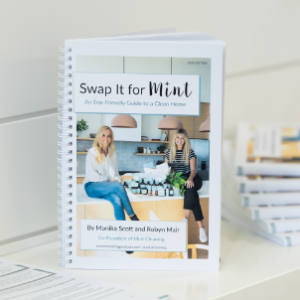 A book on a shelf that reads Swap it for mint
