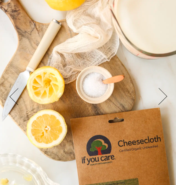 Cheese cloth organic unbleached