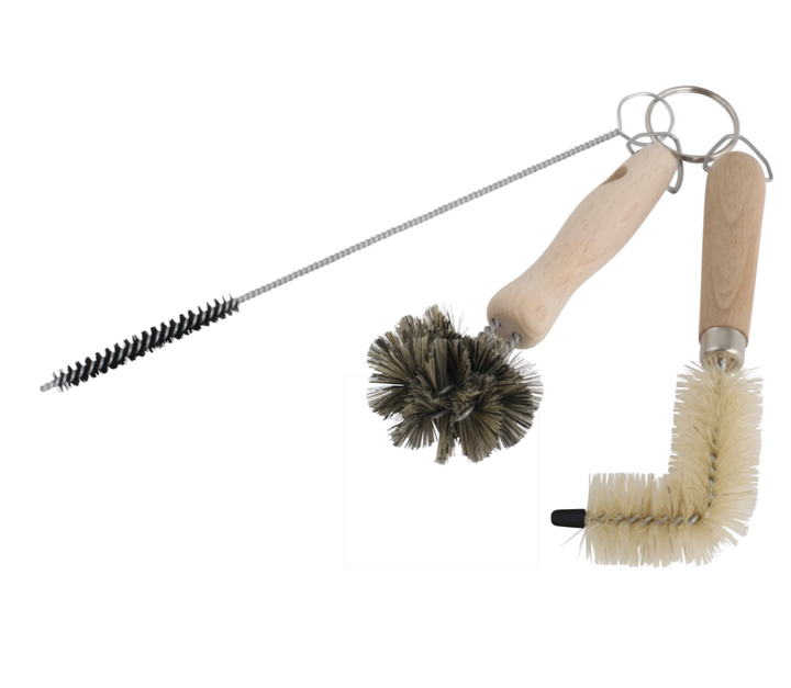 Wash bin cleaning set