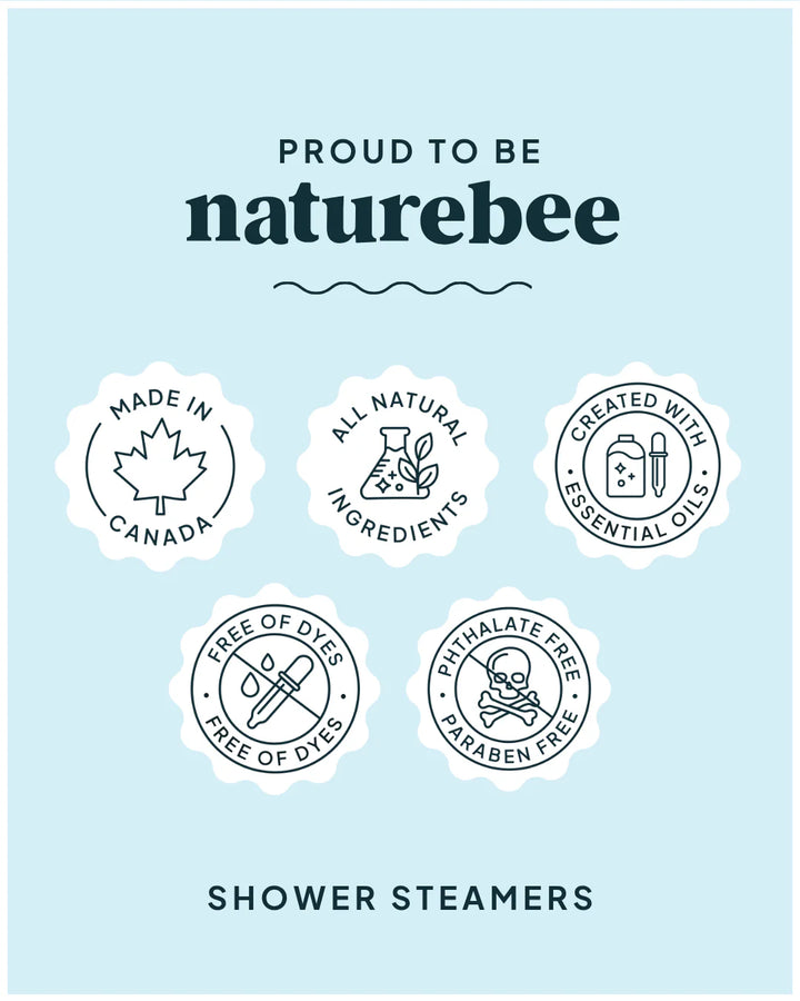 Nature Bee Eucalyptus Mint Shower Steamers