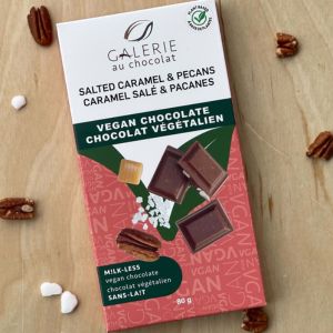 Galerie au chocolat Salted Caramel & Pecans Vegan