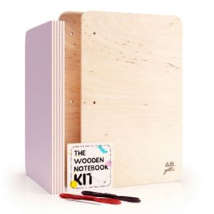 Bitti Gitti wooden notebook kit