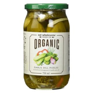 Eat Wholesome Garlic Dill Pickles Organic