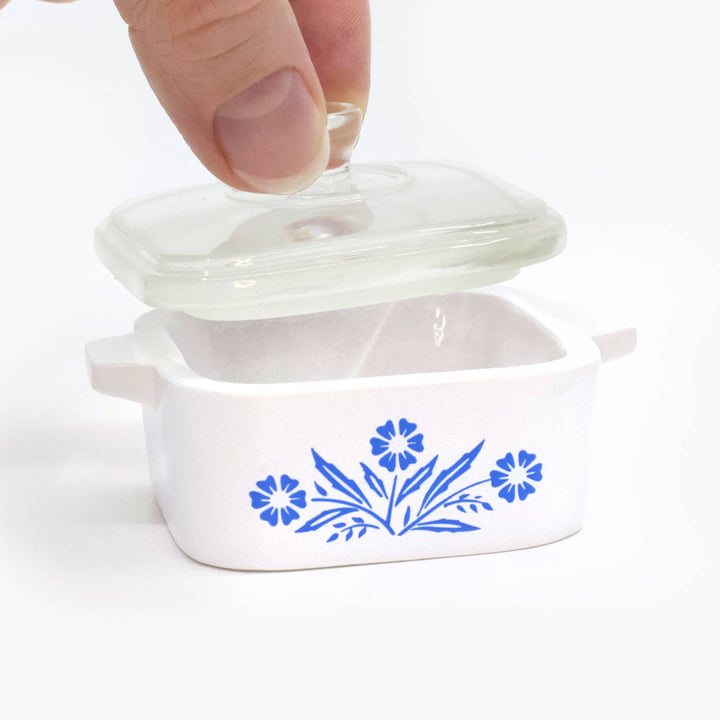 Twinkltoast - Cornflower Trinket Box – Corning Ware–Inspired Jewelry Dish