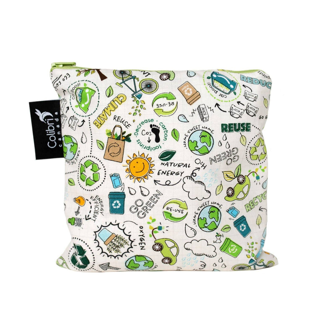 Colibri Canada - Reusable Snack Bag - Assorted and Various Designs