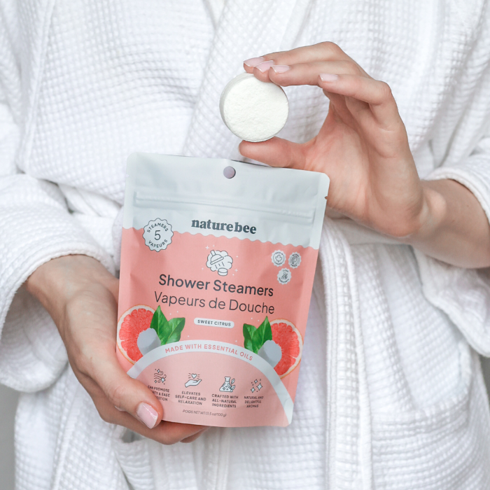NATURE BEE - Sweet Citrus Shower Steamers | Nature Bee