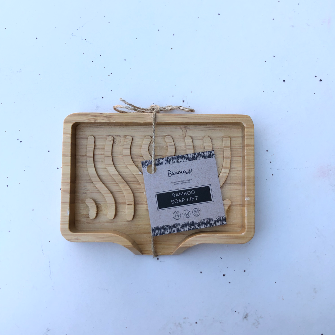 Bamboo Switch - Bamboo Soap Lift | Wavy | Soap Gift Bestseller