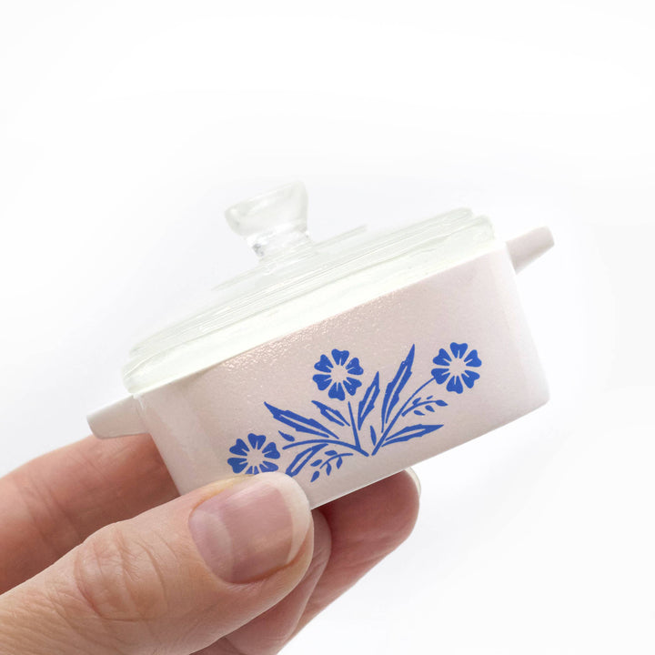 Twinkltoast - Cornflower Trinket Box – Corning Ware–Inspired Jewelry Dish