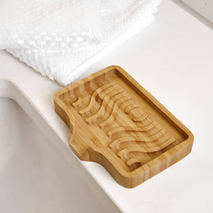 Bamboo Switch - Bamboo Soap Lift | Wavy | Soap Gift Bestseller