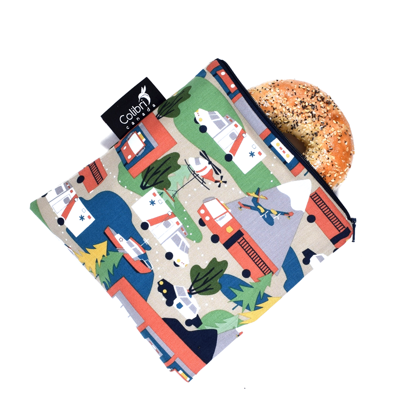 Colibri Canada - Reusable Snack Bag - Assorted and Various Designs