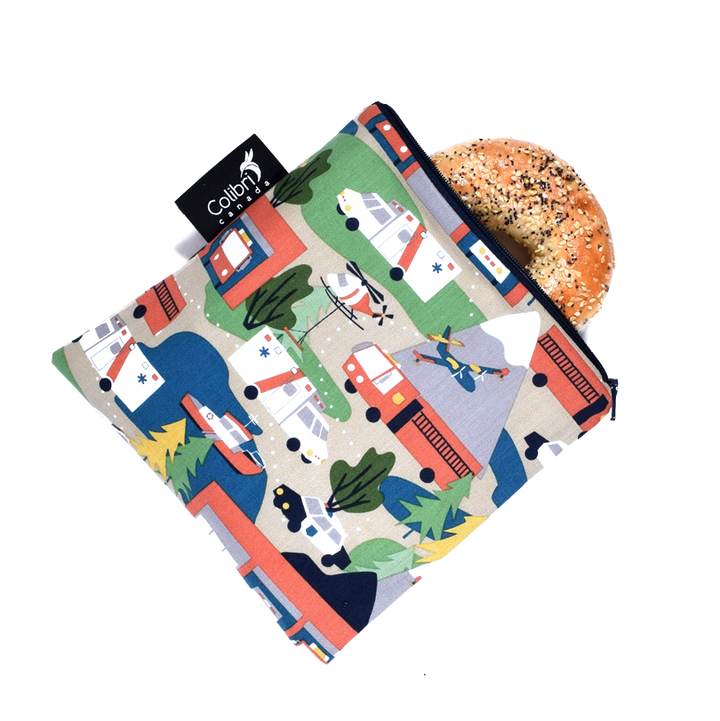 Colibri Canada - Reusable Snack Bag - Assorted and Various Designs