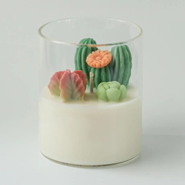 Zoet studio cactus candle