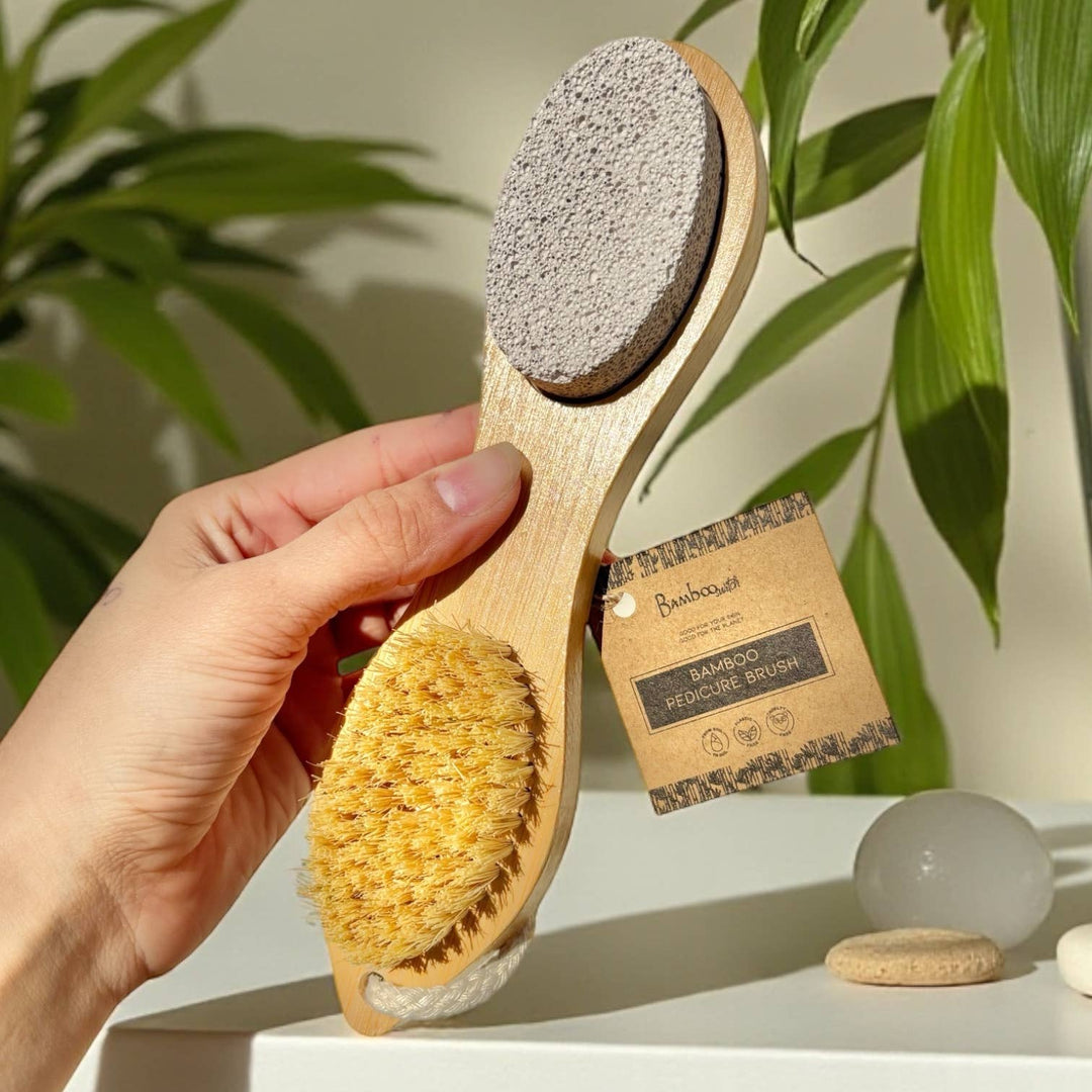 Bamboo Switch - Bamboo Exfoliating Foot Pedicure Tool