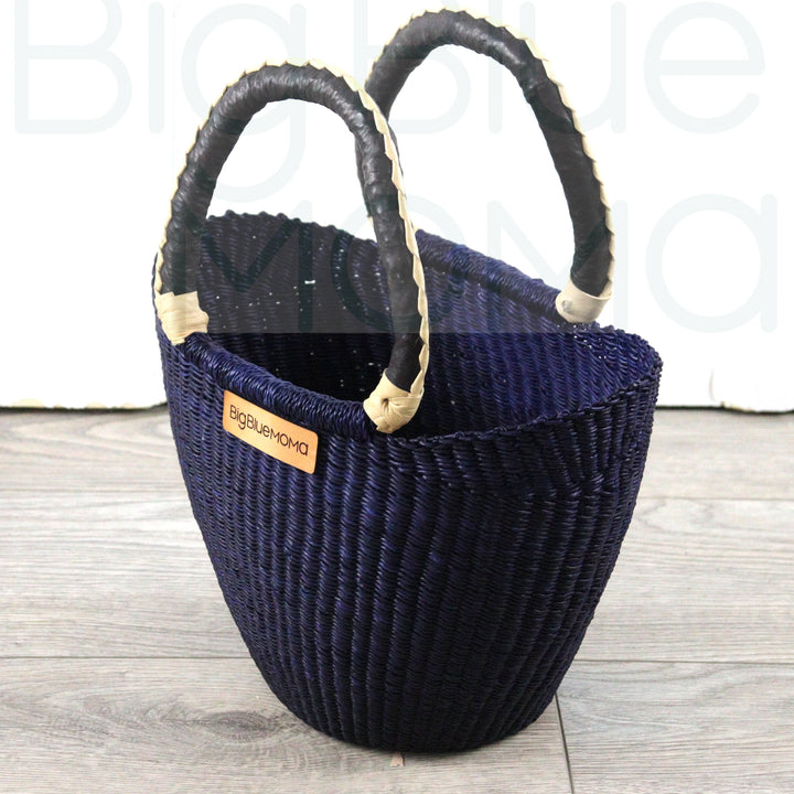 Big Blue Moma - U Shopper Small - Solid Indigo