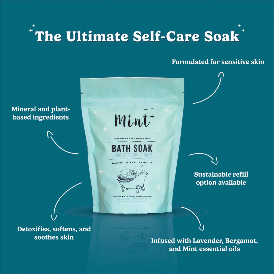 Bath Soak Mint Cleaning