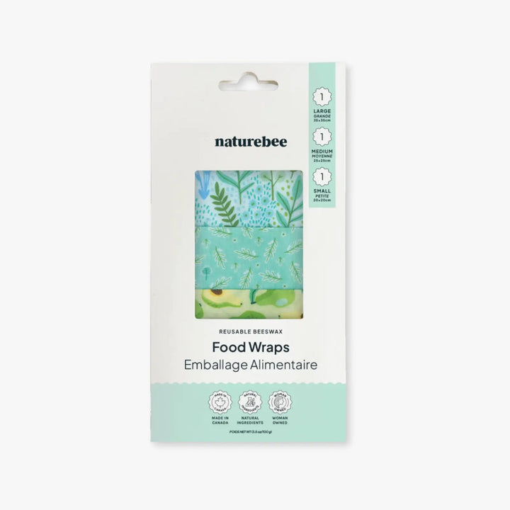 Beeswax Wrap Variety Set - Nature Bee