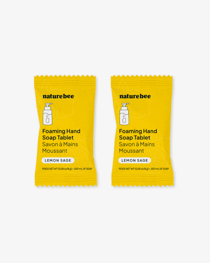 Nature Bee Clean Foaming Hand Soap Tablets