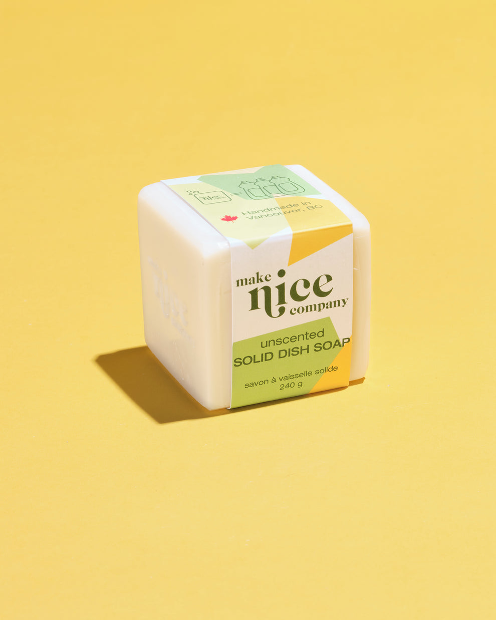 Solid Dish Soap - Make Nice Company