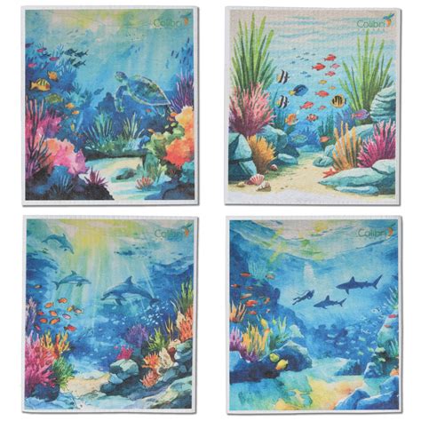 Colibri Canada Sponge cloth 4 pack Swedish Dish cloth