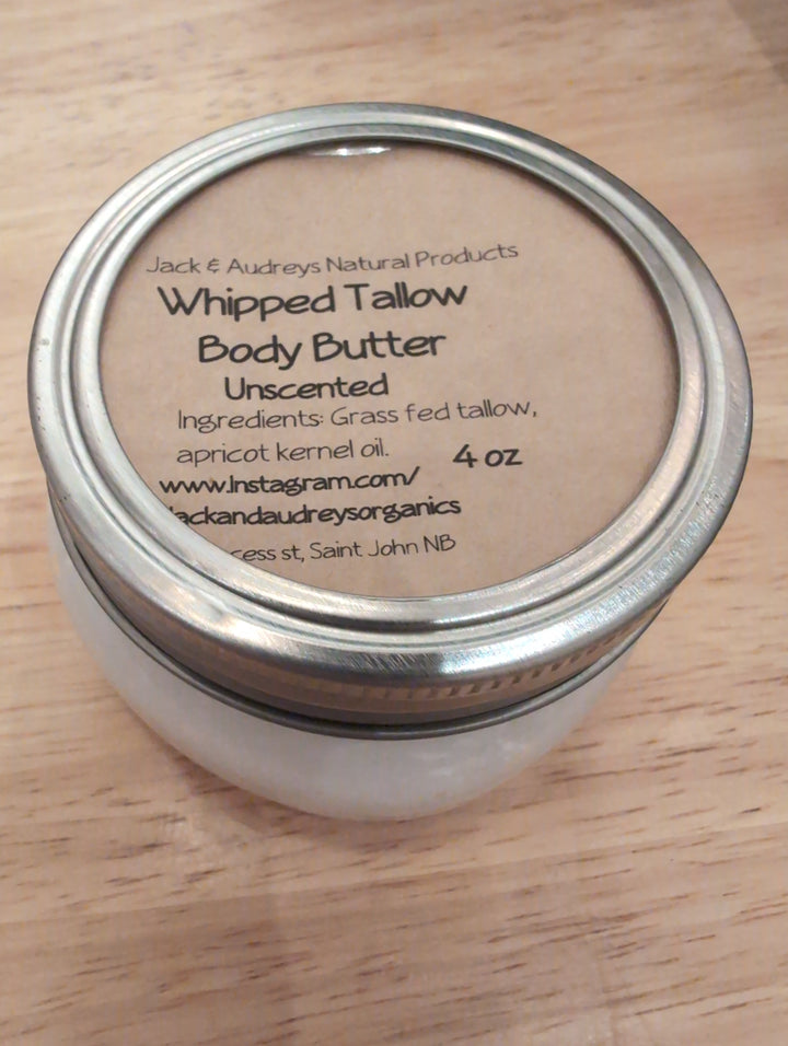 Jack & Audrey's Body butter Tallow (not vegan)