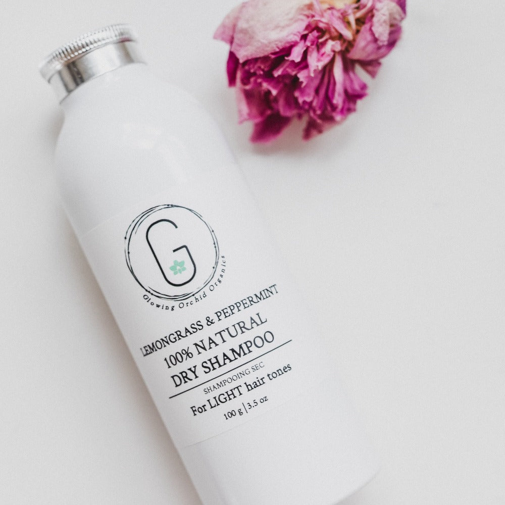 Glowing Orchid Organics Dry Shampoo