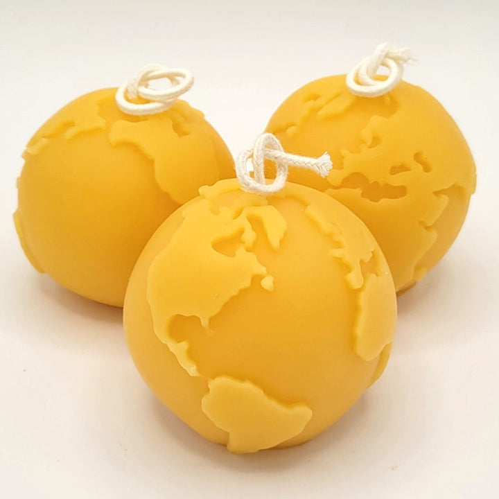 Eastvan Bees World Globe Candle