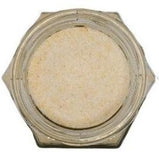 Garlic Salt Organic in a jar with a white background