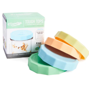 4 Tough Top Wide Mouth 4 Pack and box