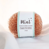 Copper scrubby 2 pack Mint cleaning