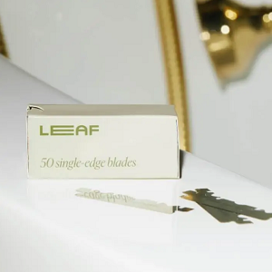 Leaf replacement blades 50 single edge blades