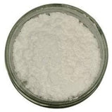 Icing Sugar in a jar with a white background