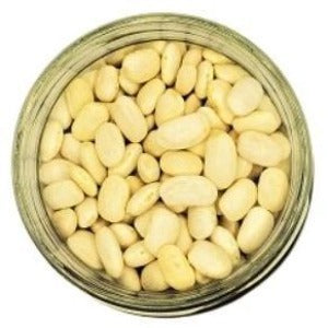 Great Northern Beans Organic in a jar with a white background